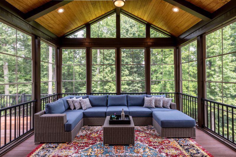 Modern sunroom design